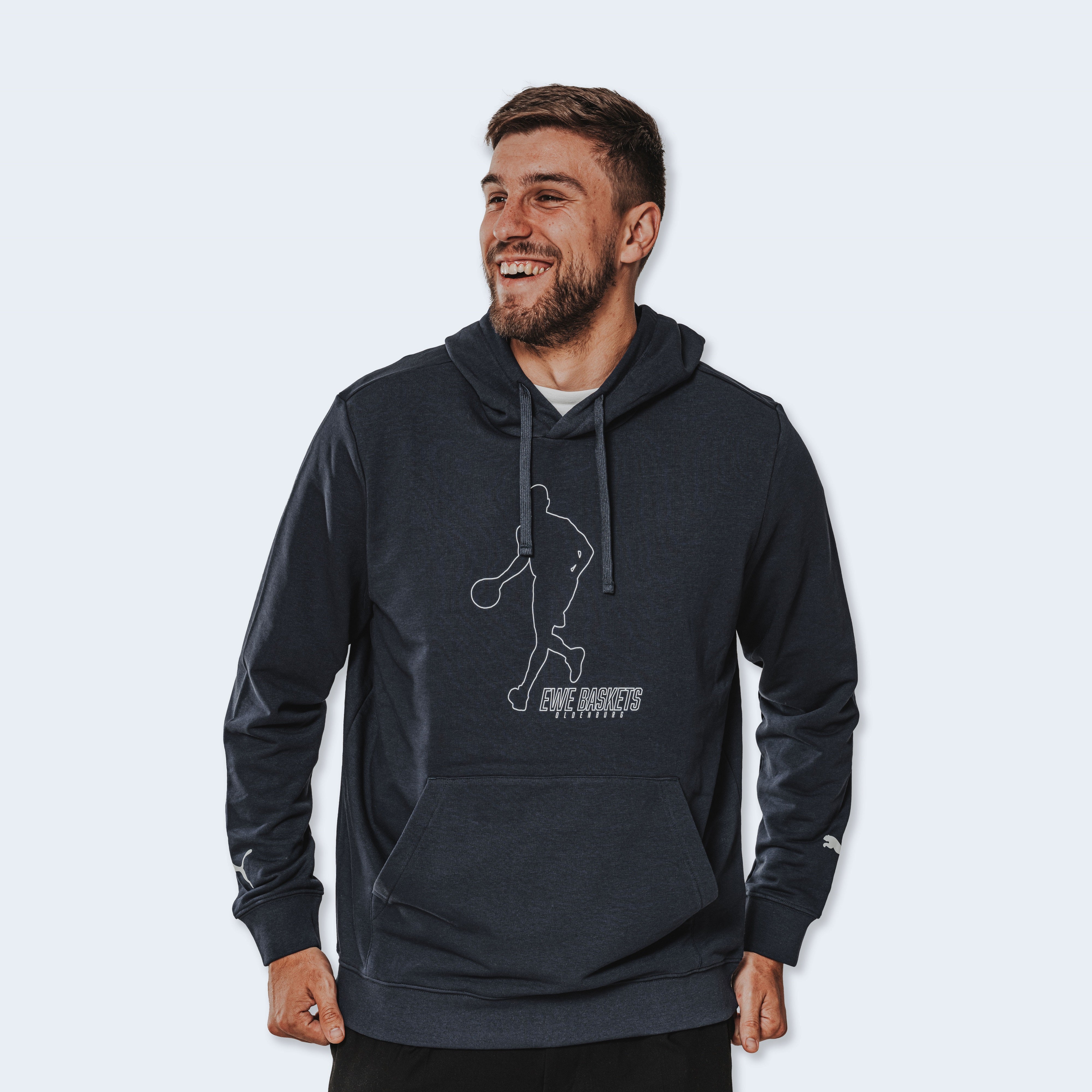 Hoodie Crossover Navy