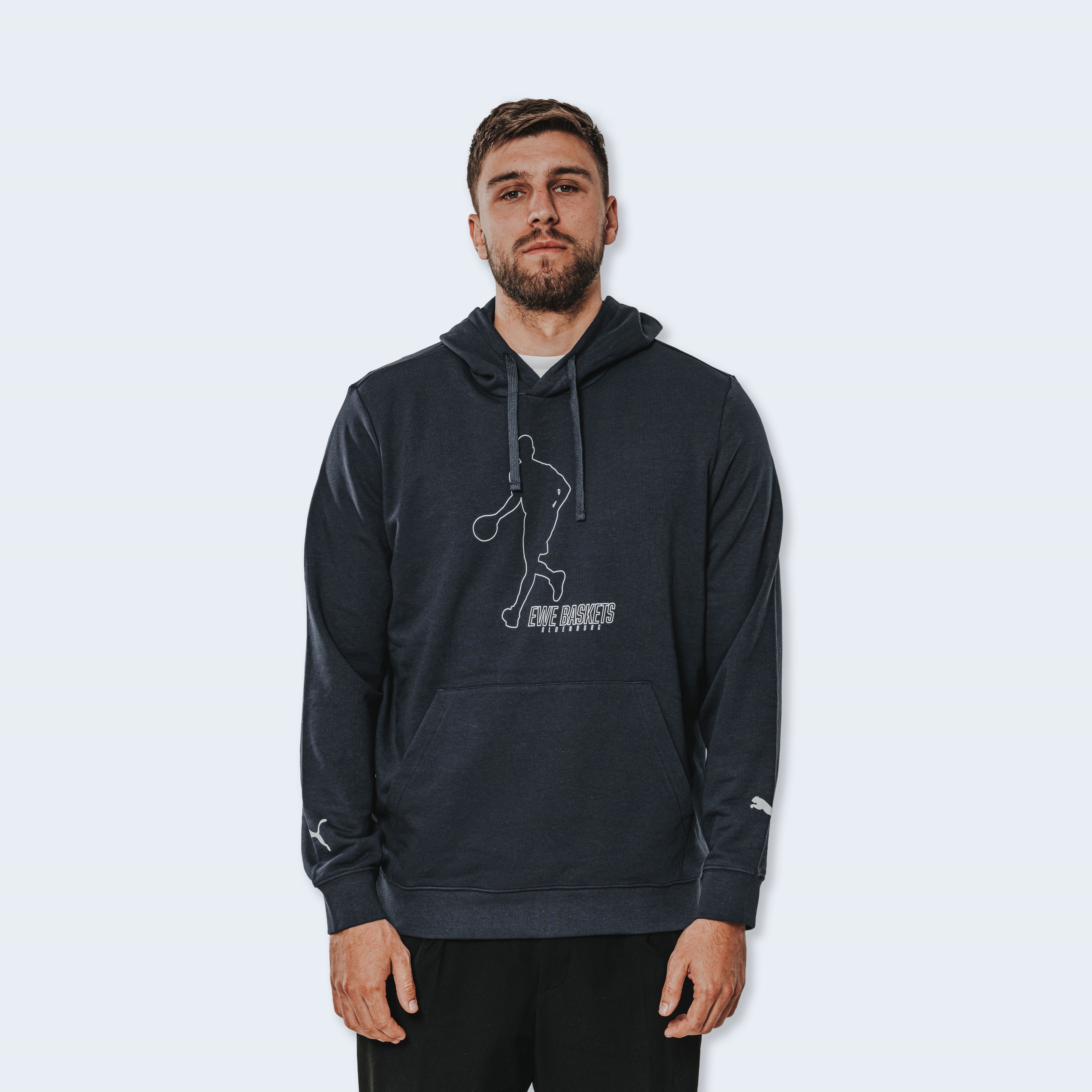 Hoodie Crossover Navy