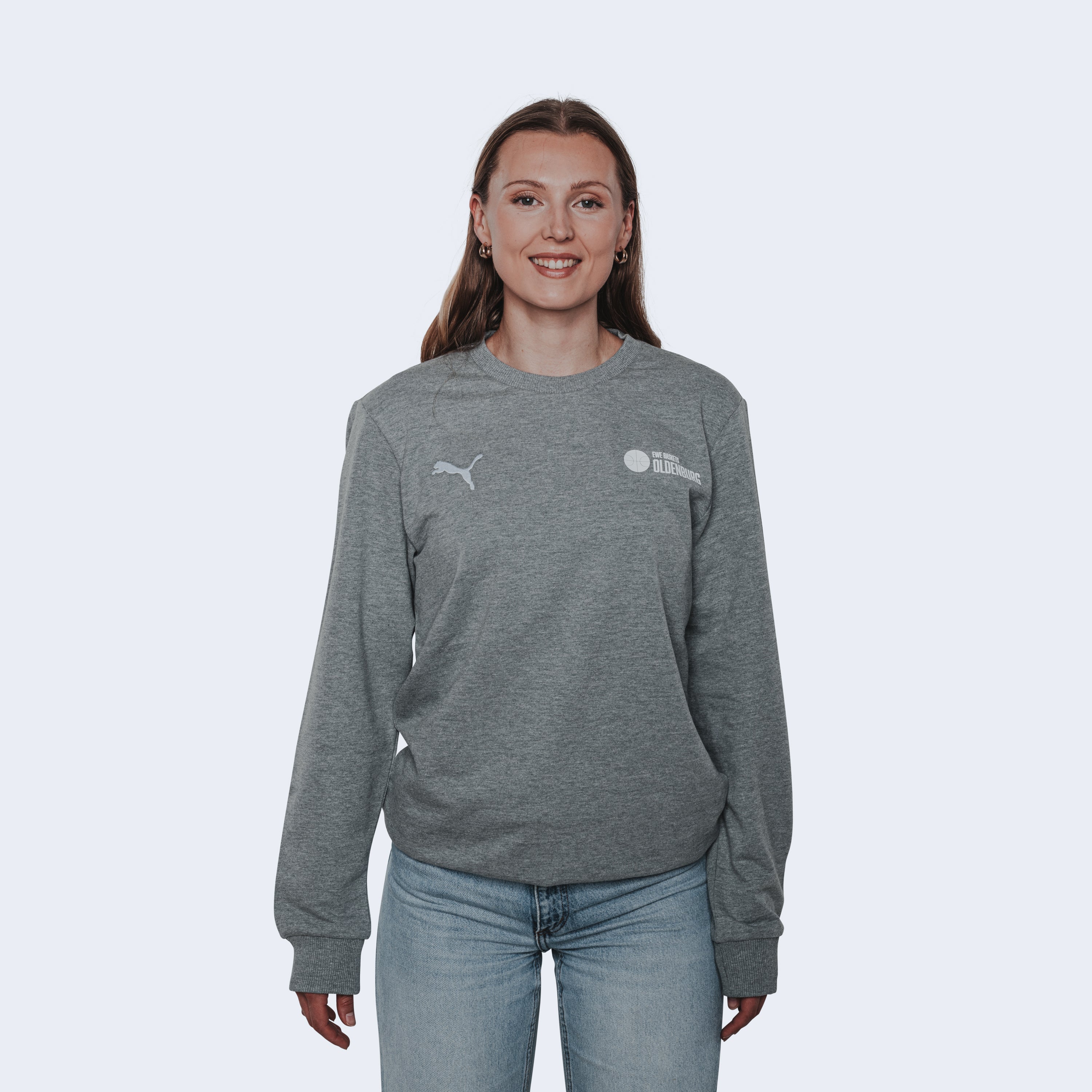 Crew Neck grey