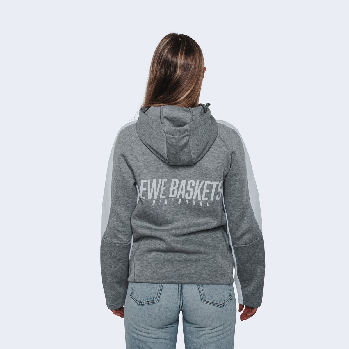 Hooded Jacket Team grey