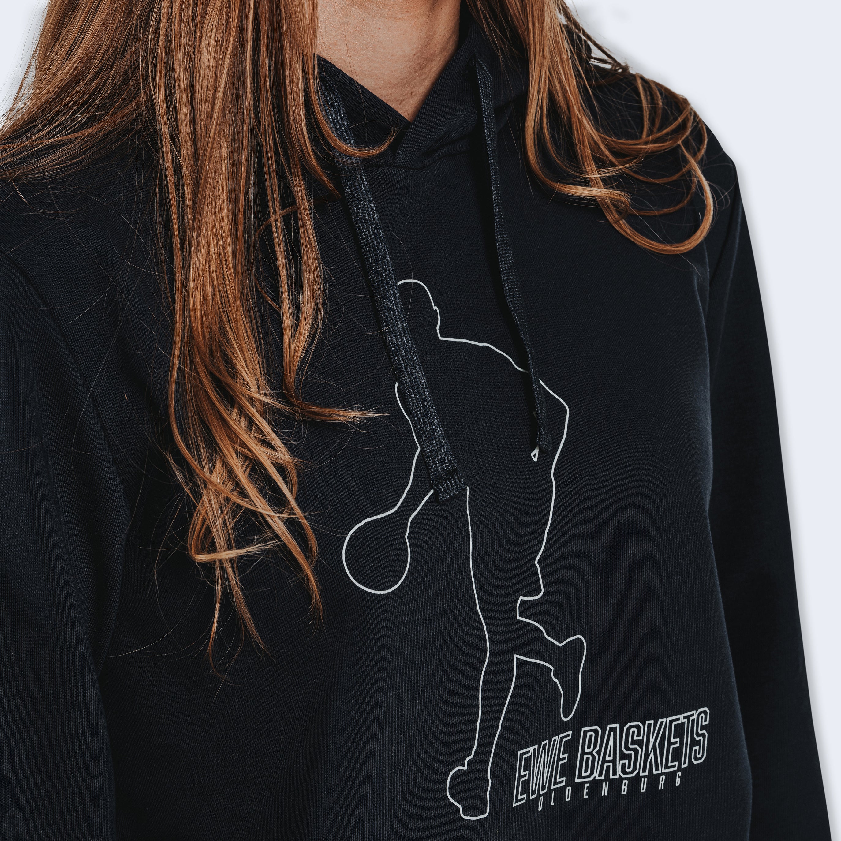 Hoodie Crossover Navy