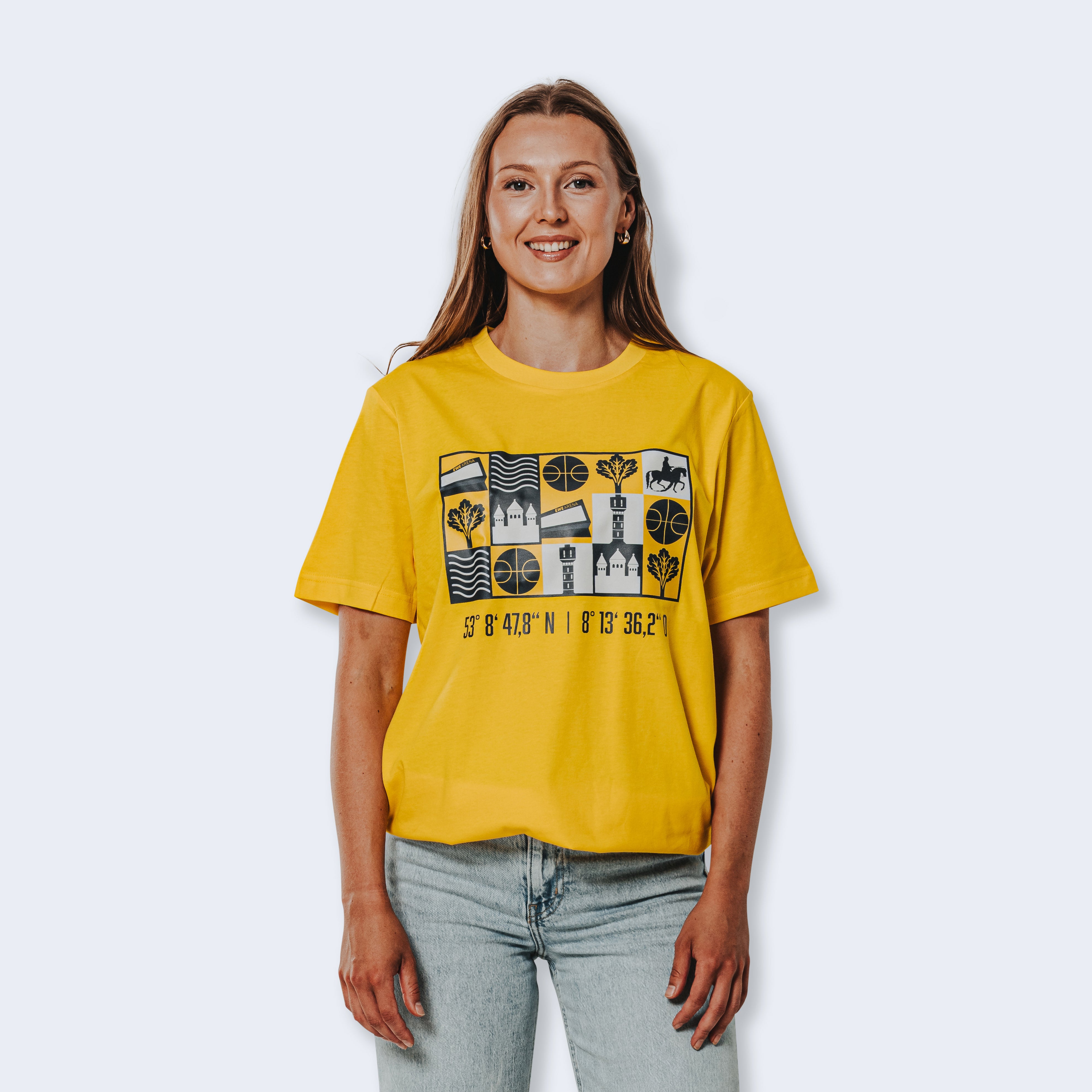 T-Shirt Homecourt Yellow