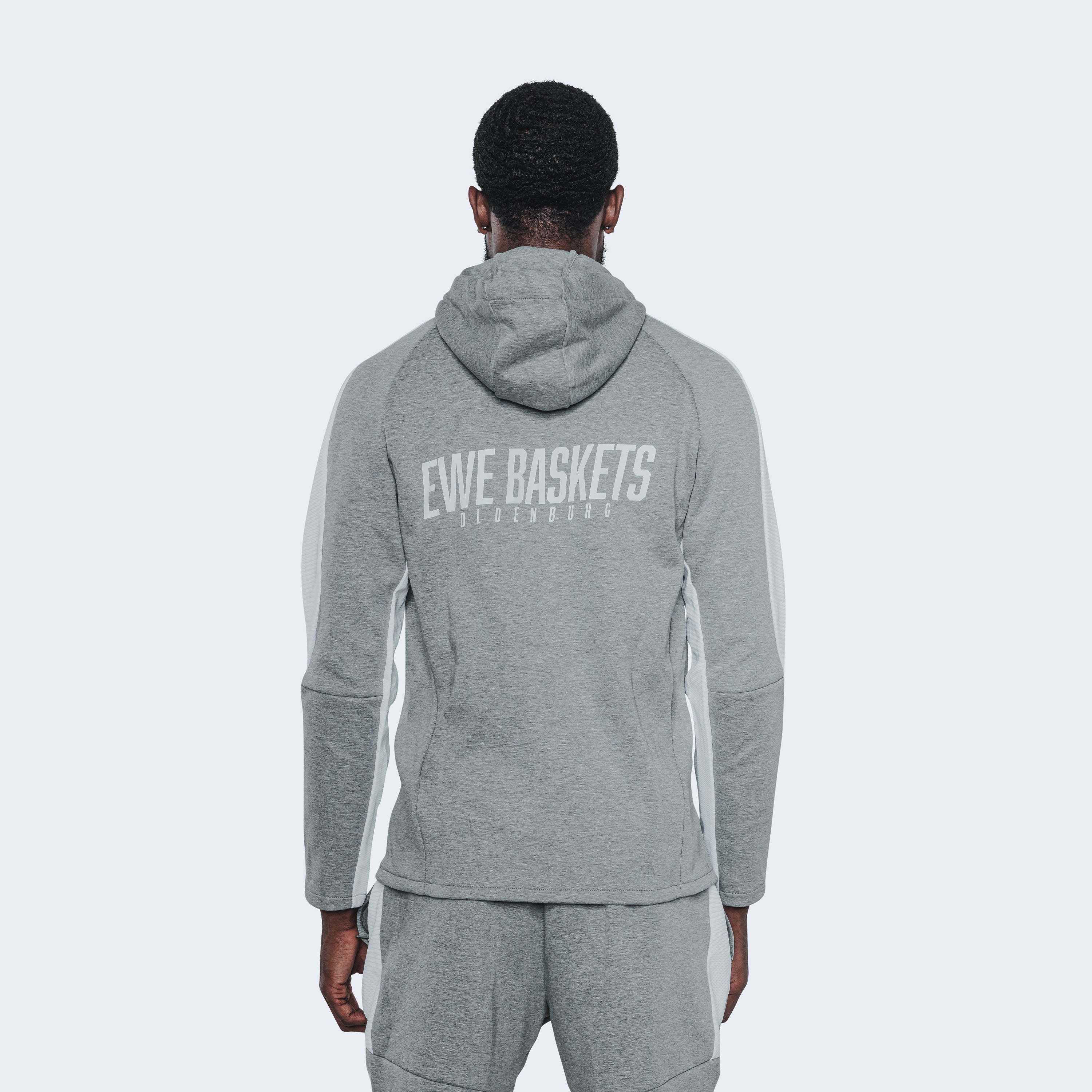 Hooded Jacket Team grey