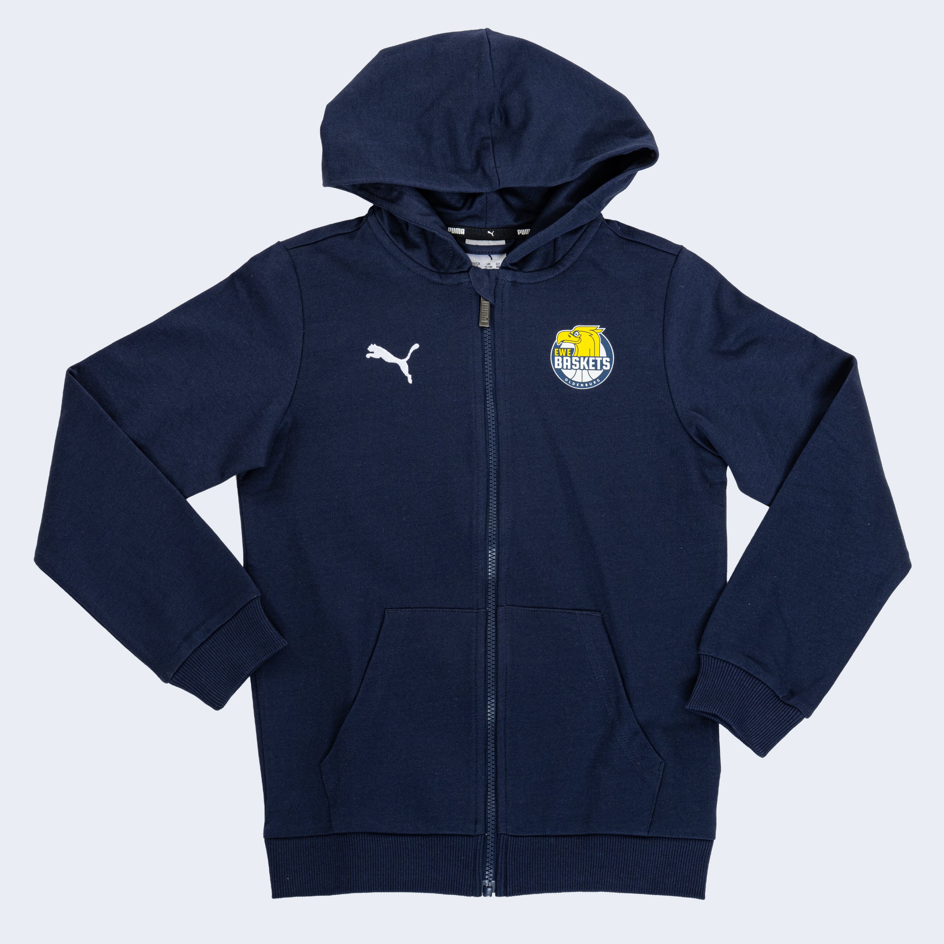 Kids Hooded Jacket Essentials navy