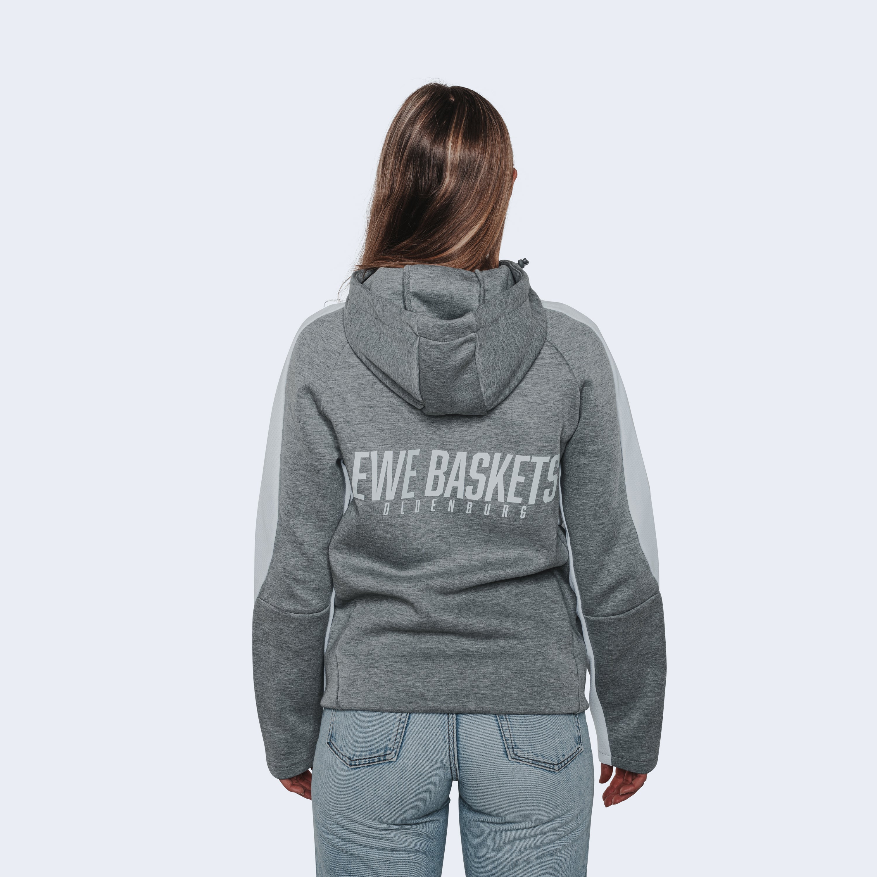 Hooded Jacket Team grey